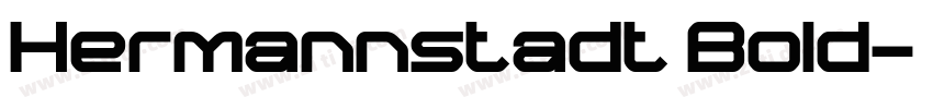 Hermannstadt Bold字体转换